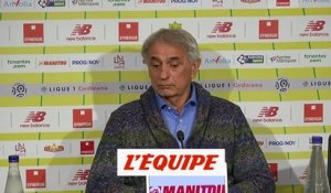 Halilhodzic «C'est dégueulasse de laisser la situation comme ça» - Foot - Sala - Nantes