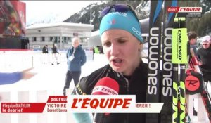 Simon «Je me suis battue jusqu'à la fin» - Biathlon - CM (F)