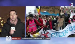 Bruxelles : 70 000 manifestants pour le climat