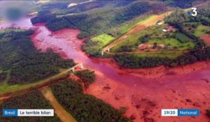 Brésil : 37 morts dans l'effondrement du barrage minier