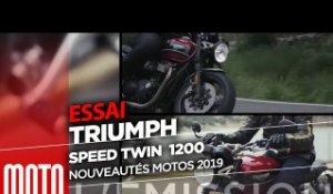Triumph Speed Twin 2019 - Une rétro bien sportive