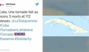 Cuba. Une tornade dévaste La Havane : au moins 3 morts et 172 blessés