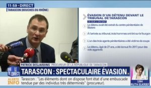 Évasion à Tarascon: le procureur évoque "une détermination absolue" des individus "pour libérer leur comparse"