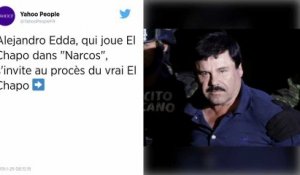L’acteur qui joue "El Chapo" dans "Narcos" fait une apparition au procès