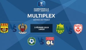 COUPE GAMBARDELLA-CA I MULTIPLEX 16e de finale - 03/02/19