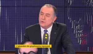 La France sortira du glyphosate "à marche forcée" pour "70% des filières agricoles", assure Didier Guillaume
