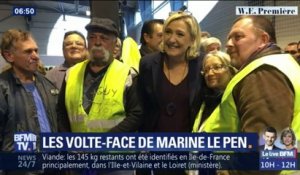 Pour les européennes, Marine Le Pen s'empare des revendications des gilets jaunes