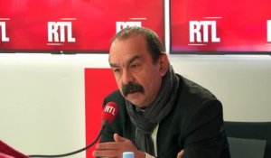 Philippe Martinez était l'invité de RTL