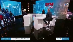 "Gilets jaunes" : la tentation du référendum chez Macron fait débat