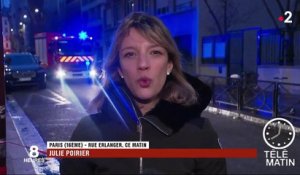 Incendie mortel à Paris : l'immeuble pourrait s'effondrer