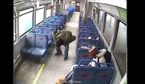 Il laisse son bébé seul dans le train pour fumer une cigarette et le train part sans lui !