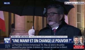 "Et demain, Éric Drouet sera président de la République?" Mélenchon justifie son opposition à Guaido au Venezuela en évoquant le gilet jaune