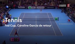 Fed Cup: Caroline Garcia retrouve les Bleues