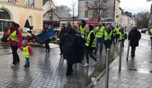 Un défilé de gilets jaune moins nombreux ce dimanche 10 février à Châteaubriant