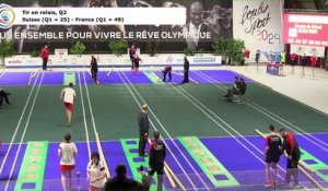 Qualifications 2 du tir en relais, première Coupe du Monde Mixte de tirs sportifs, Saint-Vulbas 2019