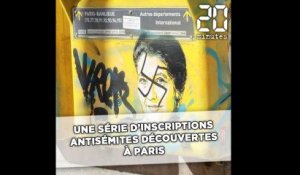 Une série d'inscriptions antisémites découvertes à Paris