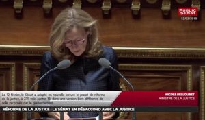 Nouvelle lecture du PJL Justice - Les matins du Sénat (14/02/2019)