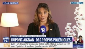 Une députée MoDem porte plainte pour menace de mort sous condition contre Nicolas Dupont-Aignan