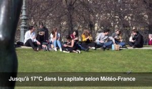 Le printemps avant l'heure réjouit Parisiens et touristes