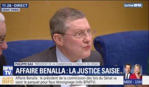 Affaire Benalla: la commission d'enquête du Sénat déclare "ne pas pouvoir laisser sans suite ce qu'elle considère comme des faux témoignages"