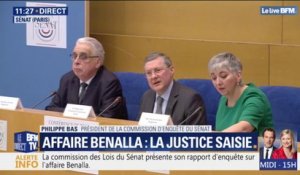 "Il n'y a pas UNE affaire Benalla..." Le président de la commission d'enquête du Sénat livre ses conclusions