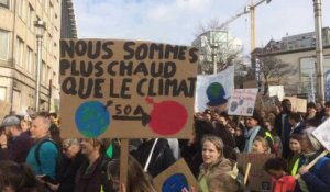 Marche pour le climat à Bruxelles