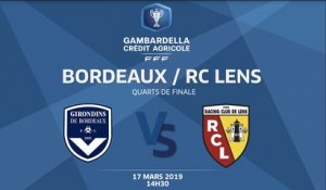 Coupe Gambardella-CA I Quarts de finale - Bordeaux / Lens