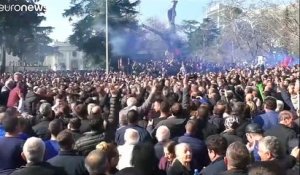 Albanie : des manifestants exigent la démission du Premier ministre