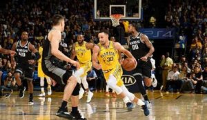 NBA - Curry et les Warriors font plier les Kings