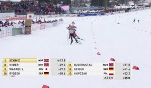 Mondiaux de ski nordique : Antoine Gérard a déjà refait la moitié de son retard sur la tête !