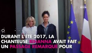 Brigitte Macron : Rihanna, Angelina Jolie...ces stars qu’elle a reçues à l’Élysée