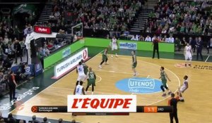 Kaunas vient à bout de Podgorica - Basket - Euroligue (H)