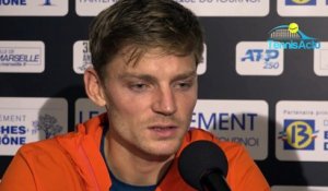 ATP - Marseille 2019 - David Goffin is back ? : "On verra ça à la fin de la semaine"