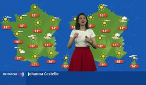 Météo : les prévisions pour le début de la semaine prochaine