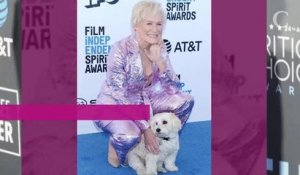 PHOTOS. Trop mignon ! Aux Spirit Awards, Glenn Close se fait voler la vedette par... son chien