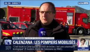 Incendies en Corse: le maire de Calenzana rapporte que "le feu n'est pas maîtrisé", mais il reste confiant