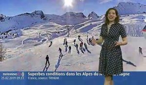 Météo du 25 février 2019