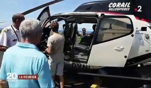 La Réunion : des balades en hélicoptère pour admirer l'éruption du piton de la Fournaise