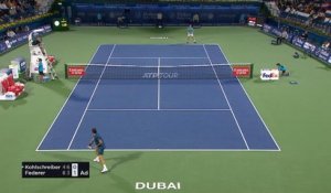 Dubaï - Federer défait Kohlschreiber en 3 sets pour son entrée en lice