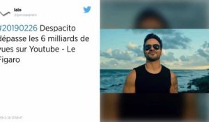 « Despacito » pulvérise le record de YouTube, avec 6 milliards de vues