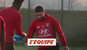 Fekir s'est entraîné - Foot - Coupe - OL