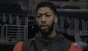 Pelicans at Lakers shootaround: Anthony Davis 02-27-19
