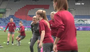Les Féminines préparent leur finale de Coupe de France