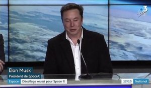 Espace : décollage réussi pour SpaceX depuis la Floride