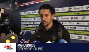 PSG : "Il faut aborder le match (contre Manchester United) avec une bonne attitude" affirme Marquinhos