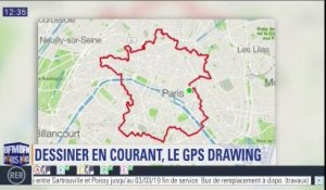 Vous aimez dessiner et courir ? Et si vous vous mettiez au "GPS drawing"?