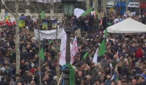 Nouvelles manifestations à Paris et Marseille contre la cinquième candidature de Bouteflika en Algérie