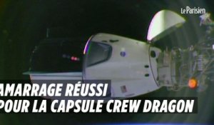SpaceX : amarrage réussi à l’ISS de la capsule Crew Dragon
