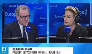 Richard Ferrand se confie sur l'élection européenne à venir : "Nous avons le scénario, le chemin et l'orientation donnés par Emmanuel Macron"