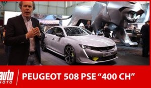 Peugeot 508 Sport Engineered  : 400 ch et de l'hybride au salon de Genève